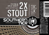 Southern Tier 2X Stout Lable Sticker