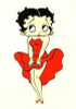 Betty Boop Cartoon Sticker 2597