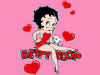 Betty Boop Cartoon Sticker 2601