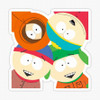 South Park 4 Buds Sticker