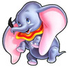 Dumbo Full Color Vinyl Sticker 4