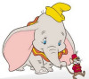 Dumbo Full Color Vinyl Sticker 6