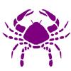 Cancer zodiac icon 176