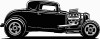 HOT ROD RACING STICKER 3