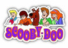 Scooby Gang with Logo Sticker