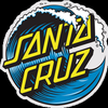SANTA CRUZ band sticker