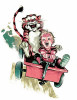 Calvin and Hobbes Rectangular Color Stickers 11