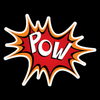 POW batman sticker