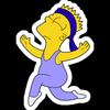 bart simpson ballerina