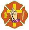 Christian Firefighter sticker 2