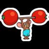 tom jerry tomato dumbbell