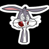 bugs bunny hypnosis cartoon sticker