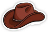 Cowboy Hat Cowboy Sticker 44