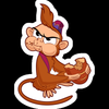 aladdin abu bread Cartoon Sticker