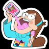 Gravity Falls Cartoon Sticker 20