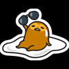 GUDETAMA Cartoon Sticker 25