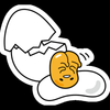 GUDETAMA Cartoon Sticker 29