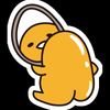 GUDETAMA Cartoon Sticker 38