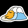 GUDETAMA Cartoon Sticker 40
