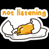GUDETAMA Cartoon Sticker 68