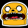 JAKE Cartoon Sticker 15
