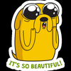 JAKE Cartoon Sticker 19