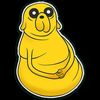JAKE Cartoon Sticker 28