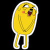 JAKE Cartoon Sticker 30