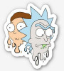 Rick & Morty Drip vinyl sticker
