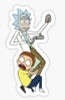 Rick & Morty Im scared sticker