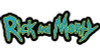 Rick & Morty logo sticker 66