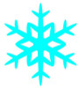 SNOWFLAKE DIECUT HOLIDAY DECAL 2