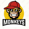 Cool MONKEYS Funny Animal Sticker