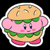KIRBY Cartoon Sticker 07
