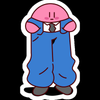 KIRBY Cartoon Sticker 15