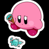 KIRBY Cartoon Sticker 23