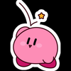 KIRBY Cartoon Sticker 24