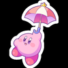 KIRBY Cartoon Sticker 61