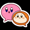 KIRBY Cartoon Sticker 64