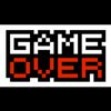GAME OVER gamer sticker