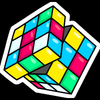 rubiks cube gamer sticker