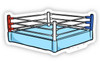 Boxing Ring Sticker plant flower sticker