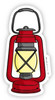 Lantern House guy sticker