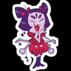 undertale muffet zombie sticker