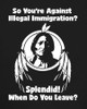 INDIANS FOR IMMIGRATION POLITICAL STICKER
