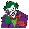 batman joker card cartoon sticker
