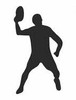 disc golf silhouette sticker 13
