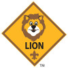 SCOUTS Lion logo KINDERGARDEN STICKER