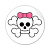 3948 Skull bow Decal Sticker