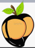 XXX SEXY PEACH STICKER